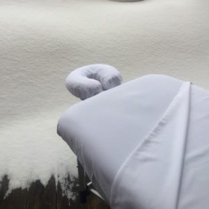 set draps table de massage